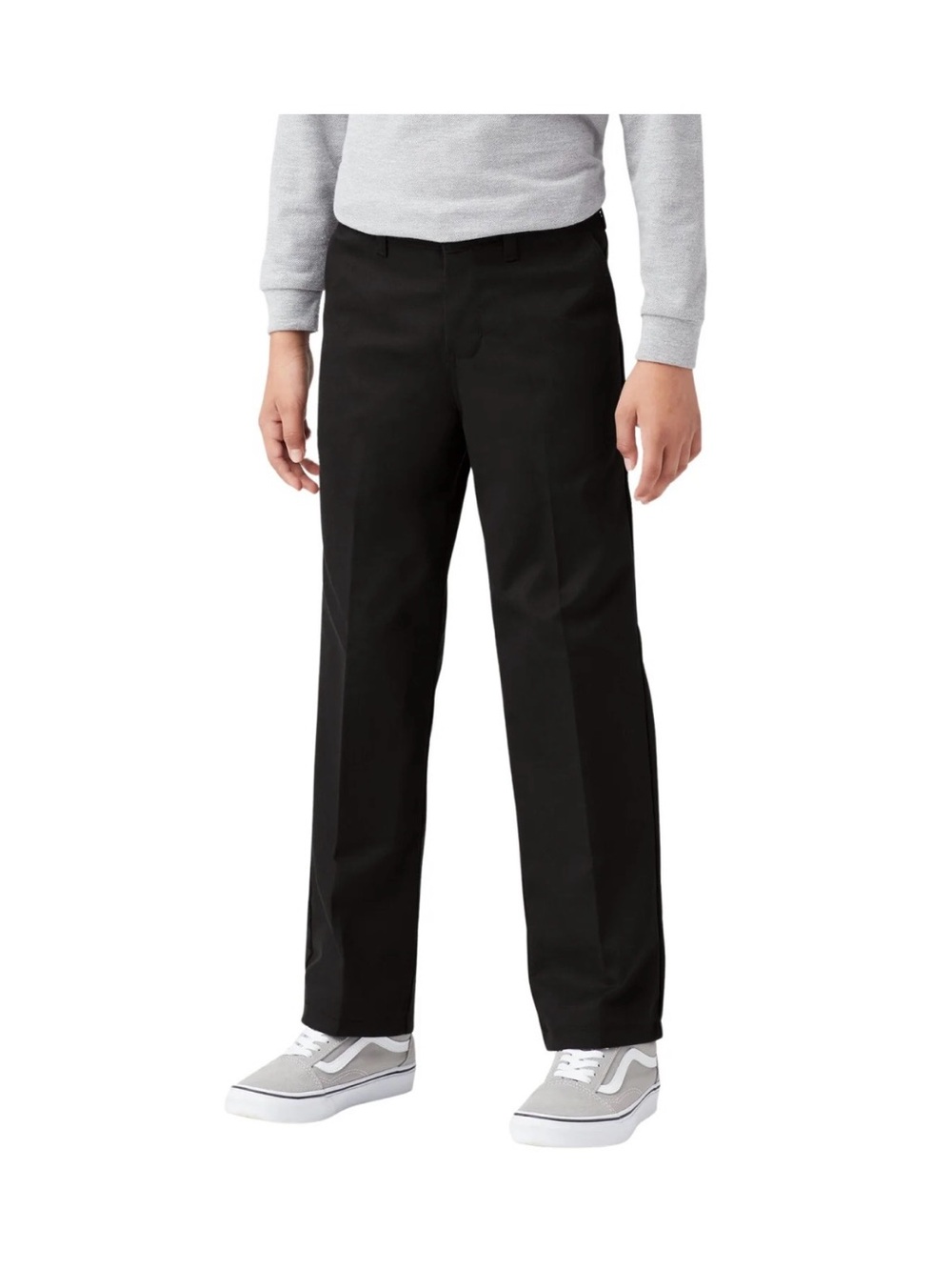 Dickies Black BOYS FLAT FRONT PANT  with Tags